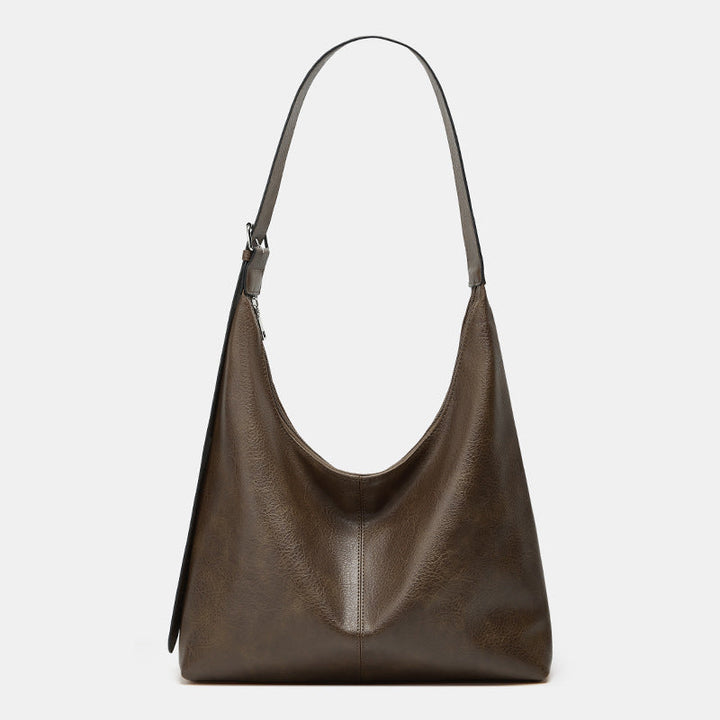 DESIREE™ - Women’s Solid Color PU Leather Shoulder Bag Versatile Daily Shopping & Work Bag